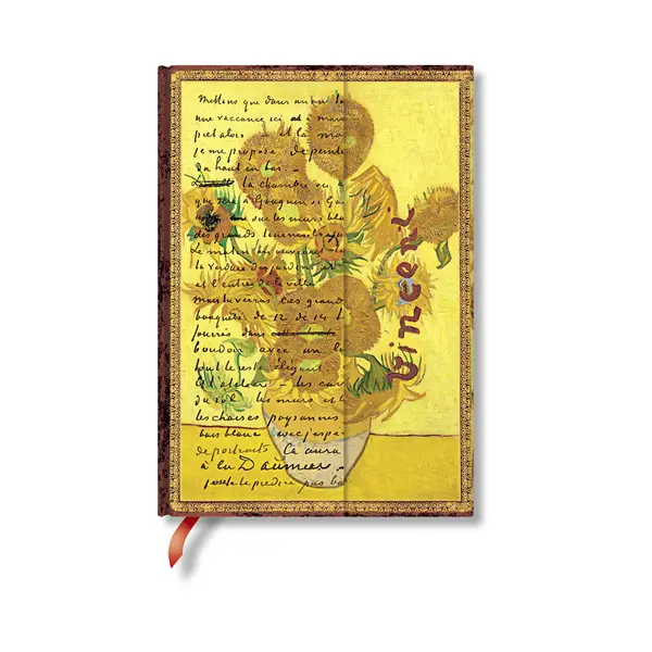 Embellished Manuscripts Collection - Van Gogh, Sunflowers