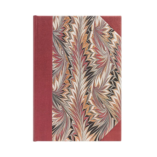 Cockerell Marbled Paper - Rubedo