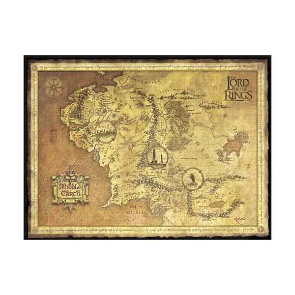 The Lord of the Rings Collection - Map of Middle-earth Puzzle