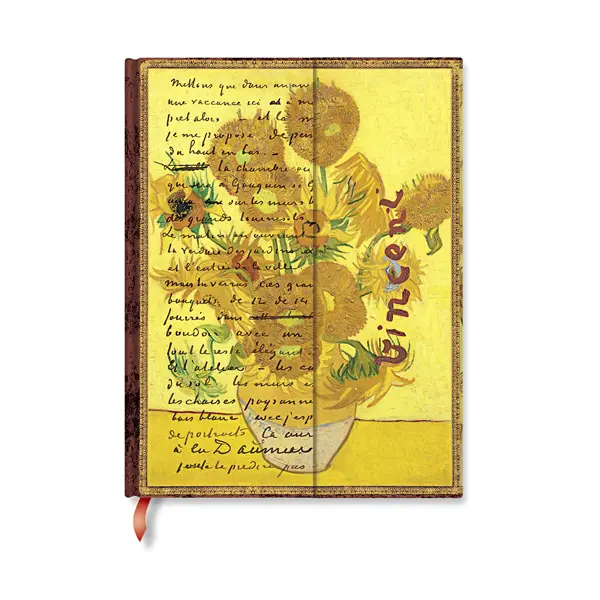 Embellished Manuscripts Collection - Van Gogh, Sunflowers