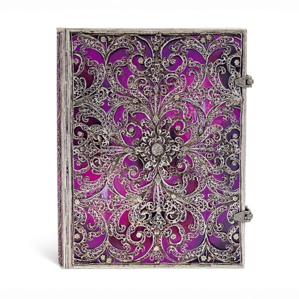 Silver Filigree Collection - Aubergine