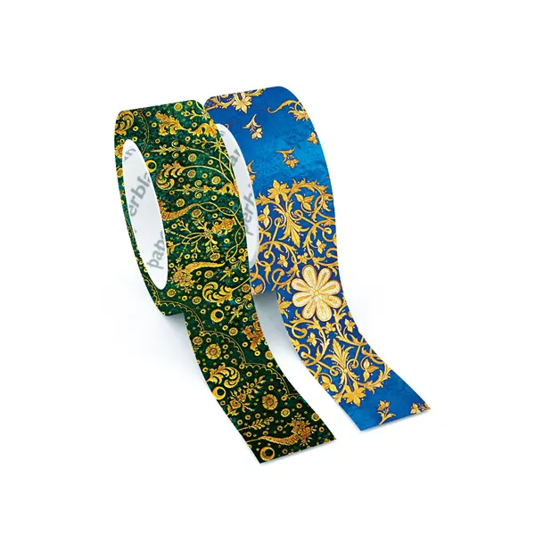 Washi Tape Mixed Pack - Emerald Flower/Silk Sky