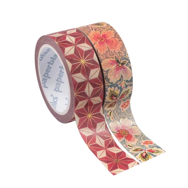 Washi Tape Mixed Pack - Hishi/Filigree Floral Ivory