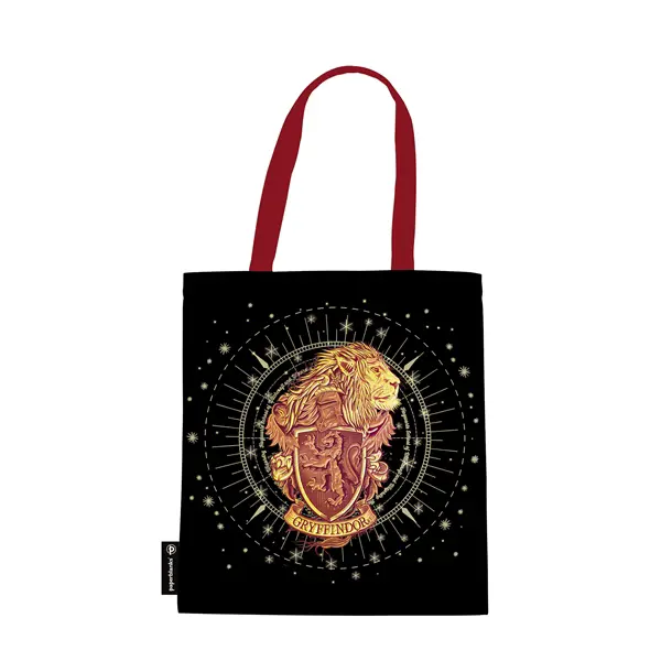 Canvas Bag, Gryffindor Tote (Black)