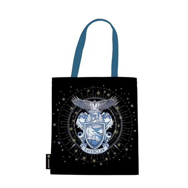 Canvas Bag, Ravenclaw Tote (Black)
