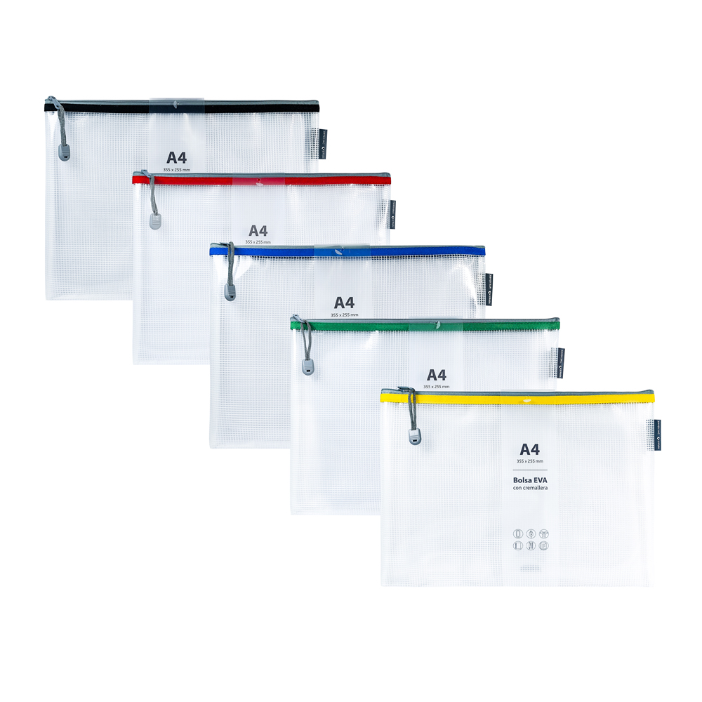 EMB. ZIP BAG A5 EVA ROXO