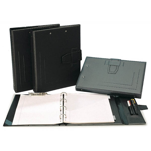 PASTA F.C/ABAS TRAB MINICLIP 4RED25 AZUL