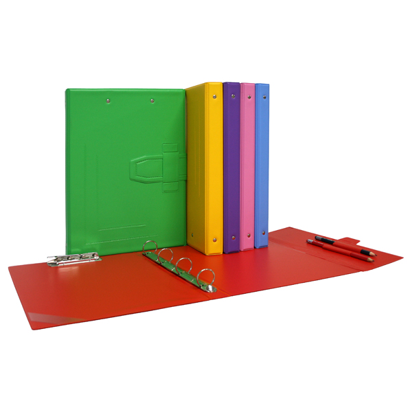 PASTA F.SOL+TRAB+MINICLIP 4RED25 VERD.CLA