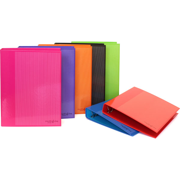 CARPETA 4D40MM FOR. A4 MULTILINE SURTIDO