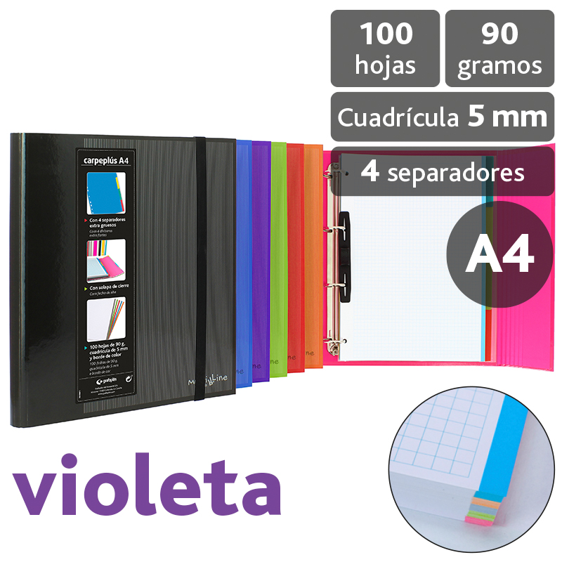 CARPEPLUS 4D25 FORR.MULTILINE VIOLETA