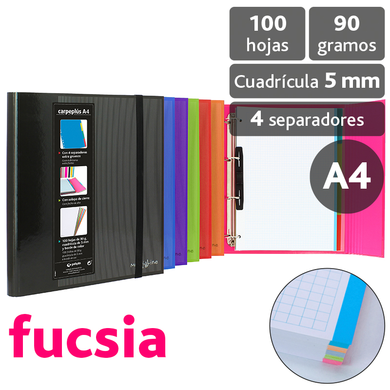 CARPEPLUS 4D25 FORR.MULTILINE FUCSIA