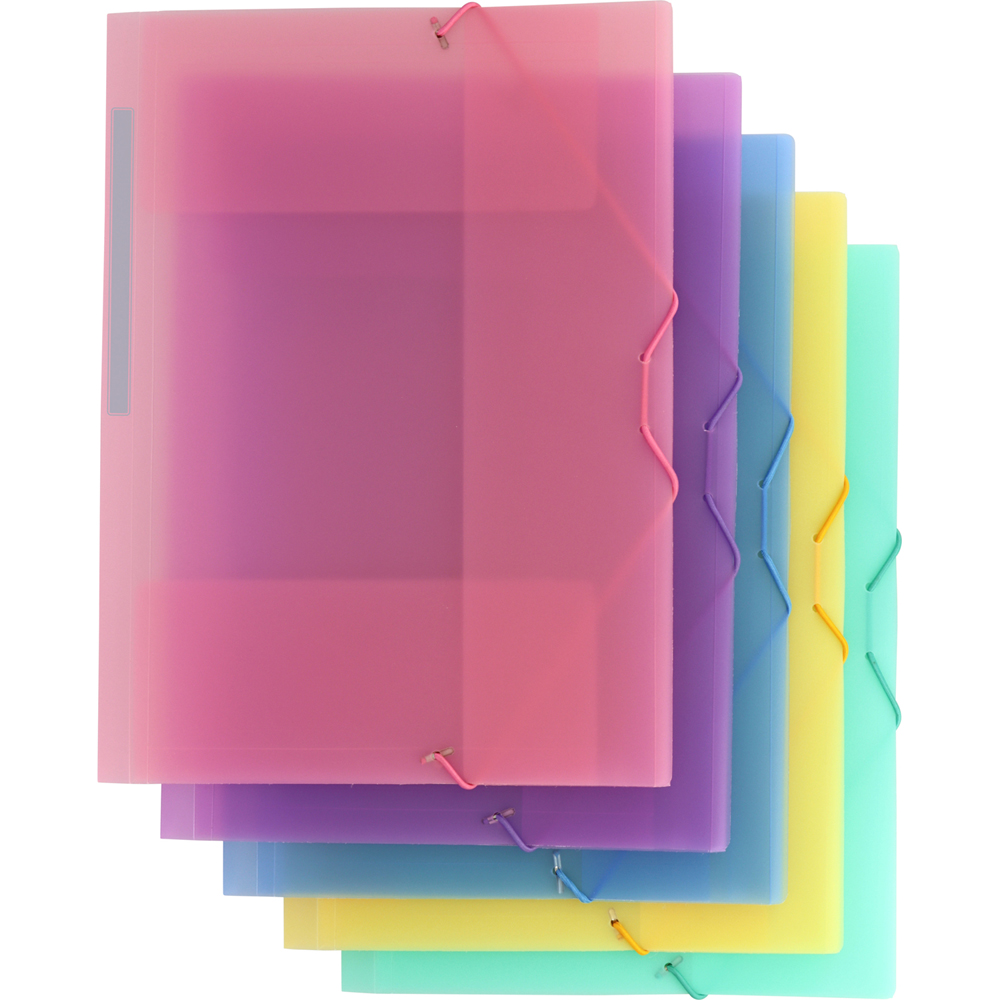COLORGRAF 3 C/ABAS C/ ELAST. ROXO