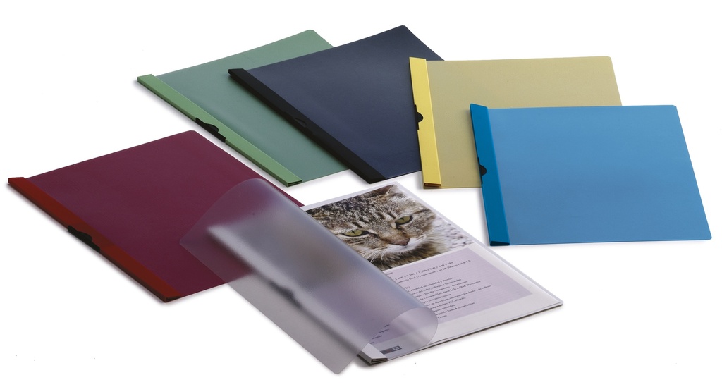 DOSSIER DIN-A4 PLUS PVC PINCA PRES AZCLA