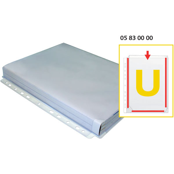 EMB. 5 MICAS PVC FOLE EN "U" MULTIT