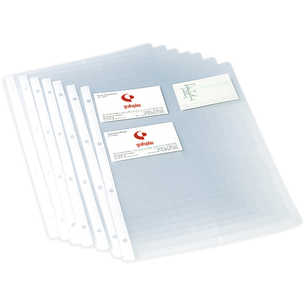 RECARGA 10 MICAS TARJ.DIN-A4 4 TALAD