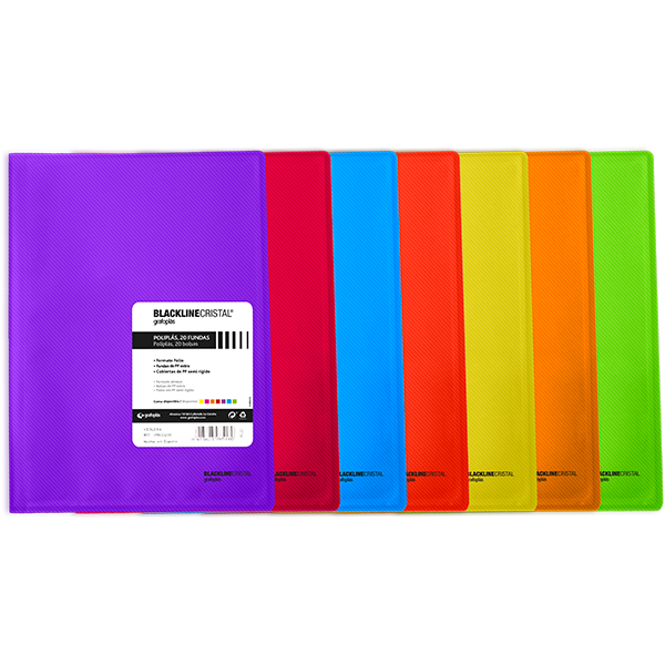 POLIPLAS 50F FOLE BLACKLINE VIOLETA