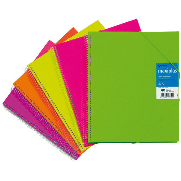 CARPETA 30F MAXIPLASFORR.FLUOR SURTIDO