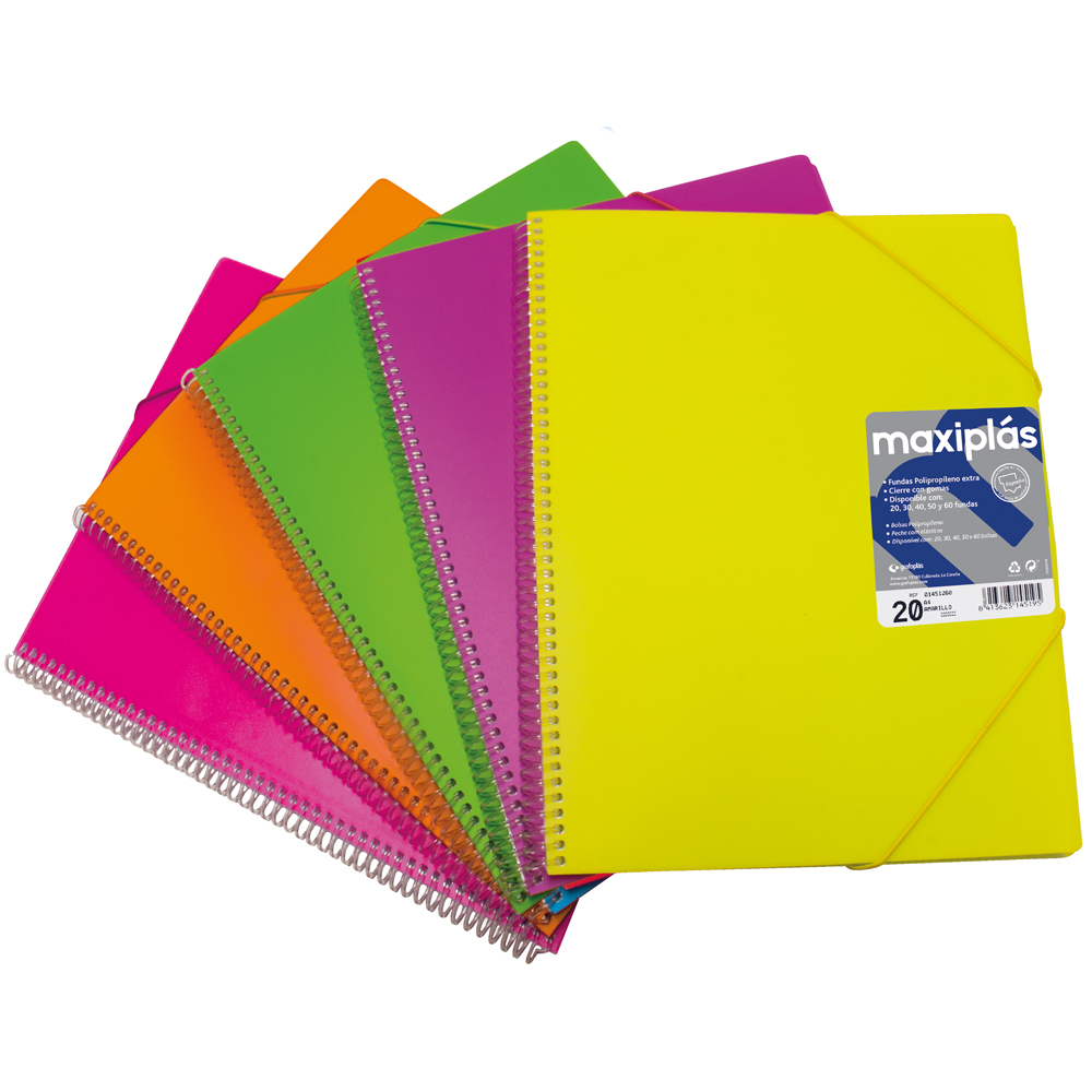 MAXIPLAS 50 FUNDAS FLUORGRAF SURT