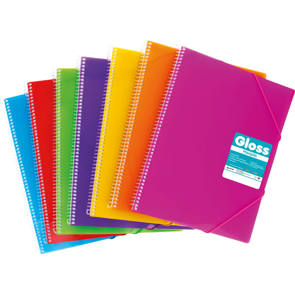 MAXIPLAS 20 MICAS A4 GLOSS ROXO