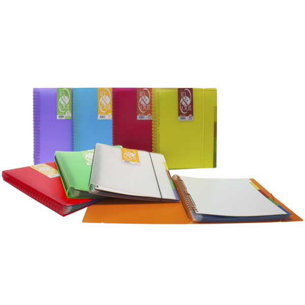 PASTA 50 F.EXT."IN&OUT"TRANSL.AMARELO