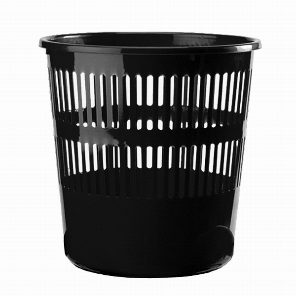 PAPELERA REJILLA ARDA NEGRA