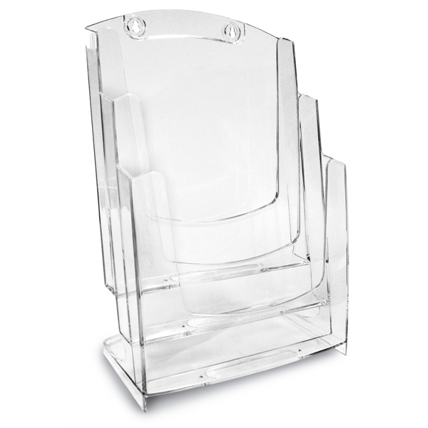 PORTA FOLHETOS 3 COMP.FORMATO A4 ARDA