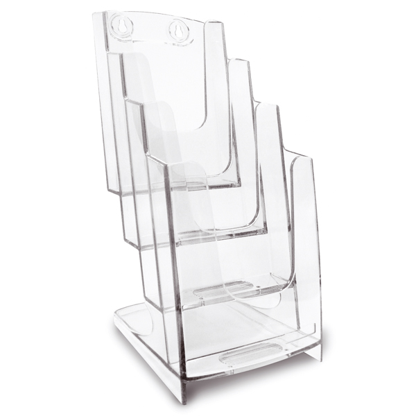 PORTA FOLHETOS 4COMPA.FORMATO 1/3 A4 ARDA