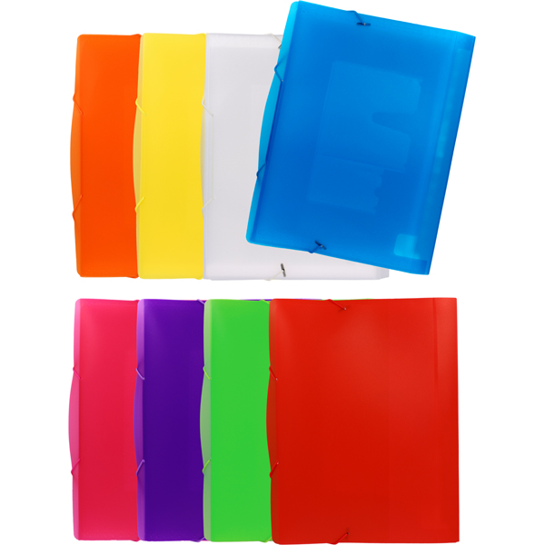 ARQ.FOLE PP XS C/C/ ELAST. TRANS.ROXO