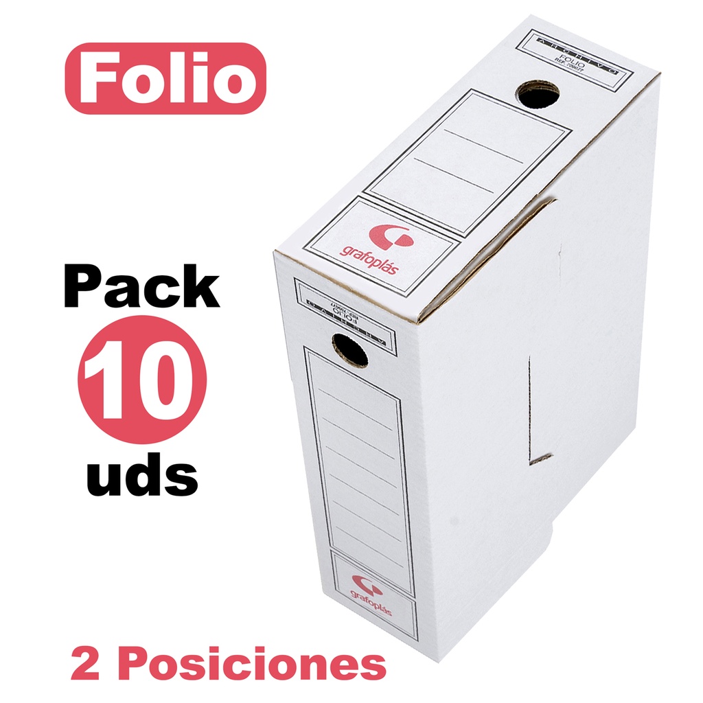 PACK 10 ARQ.DEF.CART.Fo(1) RETR.S/CAJ