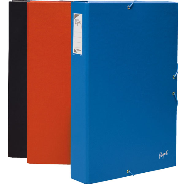 CAIXA ECOPROJECT C/ ELAST.-C/ABAS 5 CM NEGRO