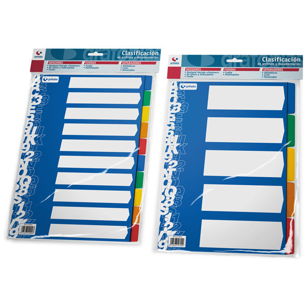 BLS SEP.CORES OPC.FOLE 10 POS.PP