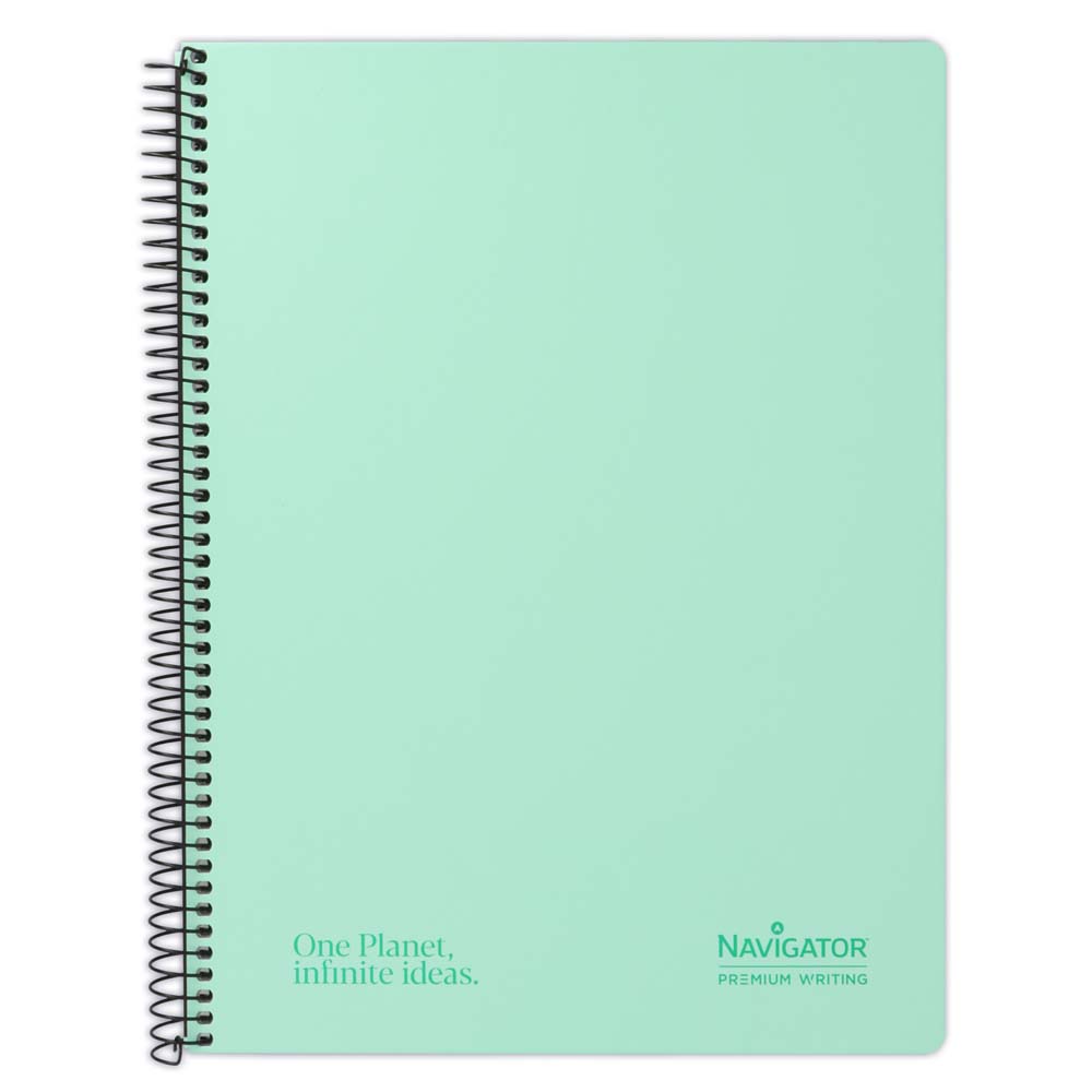 CADERNO CONTRACOLADO A4 80H 80G C4MM MENTA