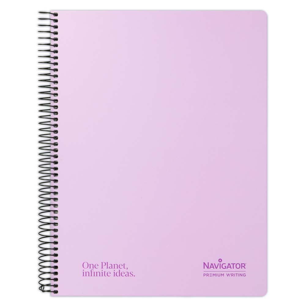 CADERNO CONTRACOLADO A4 80H 80G C4MM LAVAND
