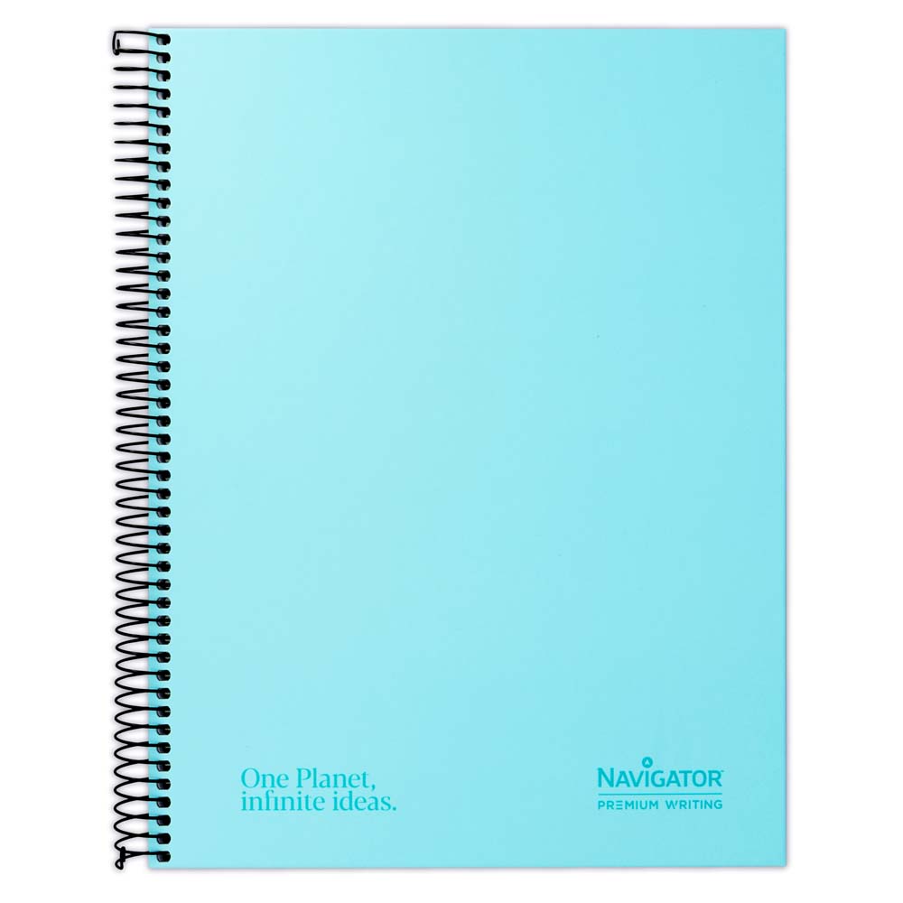 CADERNO FOR.A4+120H 80G C5MM MIC.5BAND AZPA
