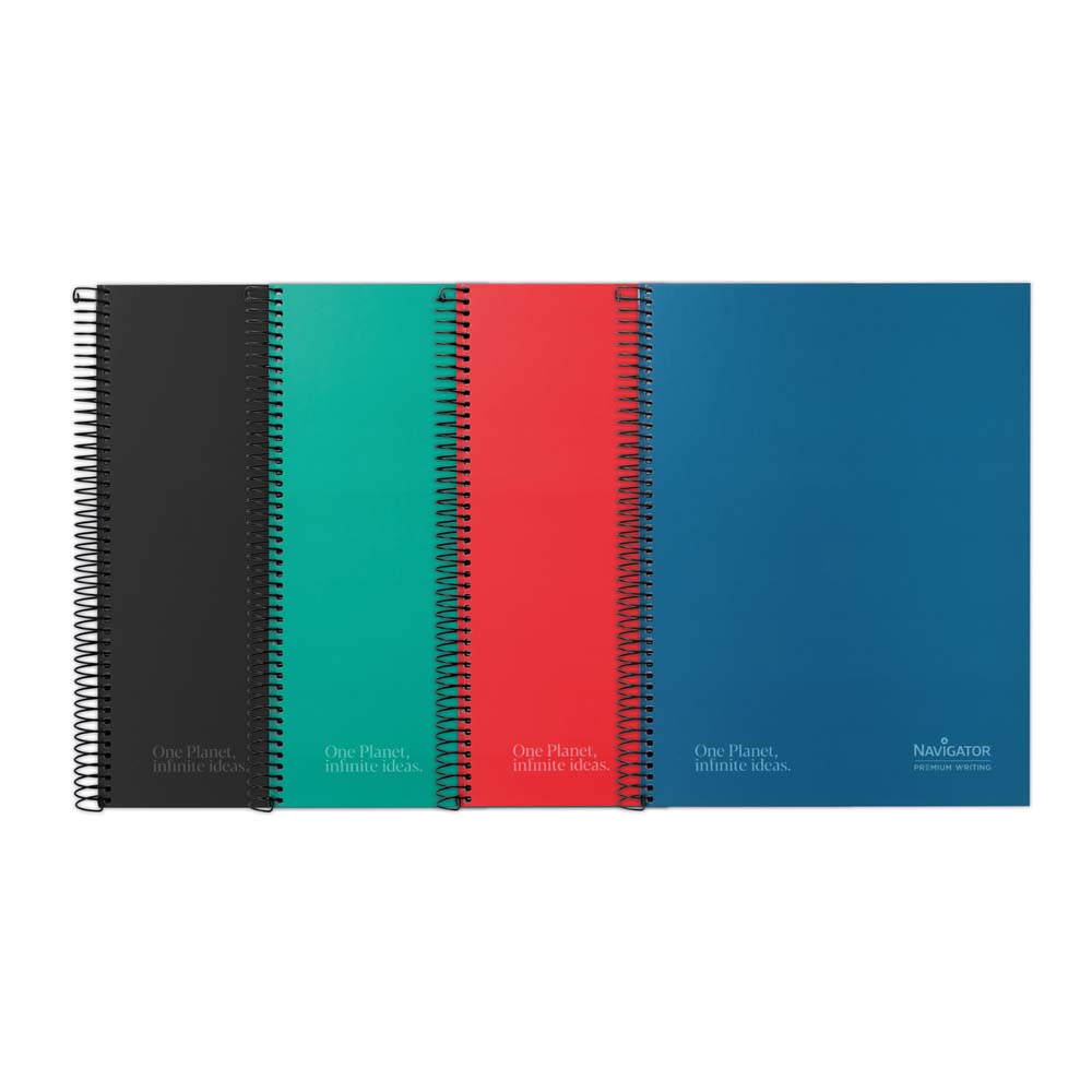 CADERNO FOR.A4+120H 80G RAYA MIC.5BAN VIVOS