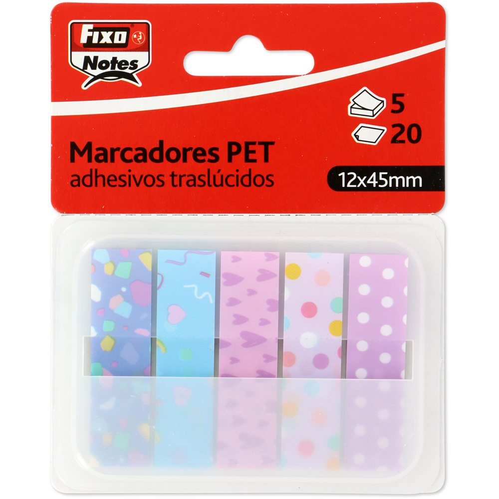 PACK POPUP 5MARCADOR 20H 12X45MM FIESTA
