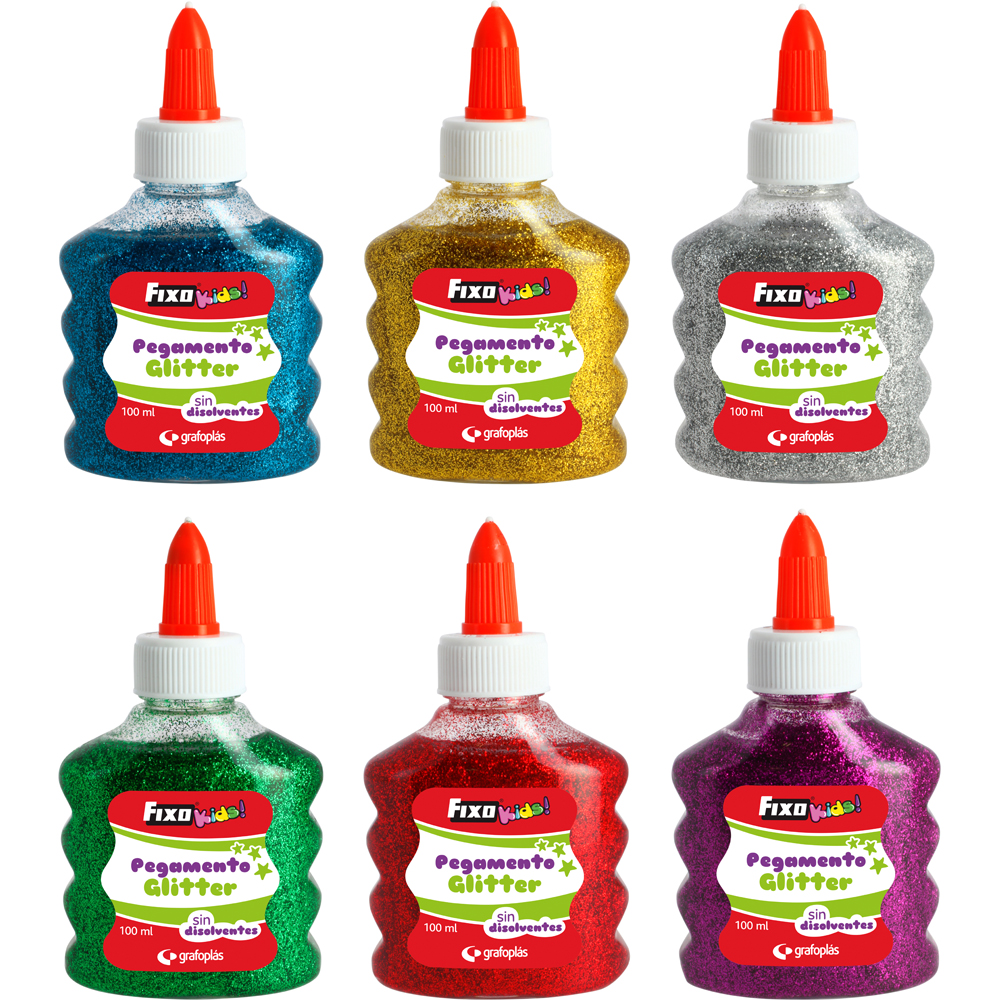 COLA PURPURINA 100ML FIXOKIDS SORT.