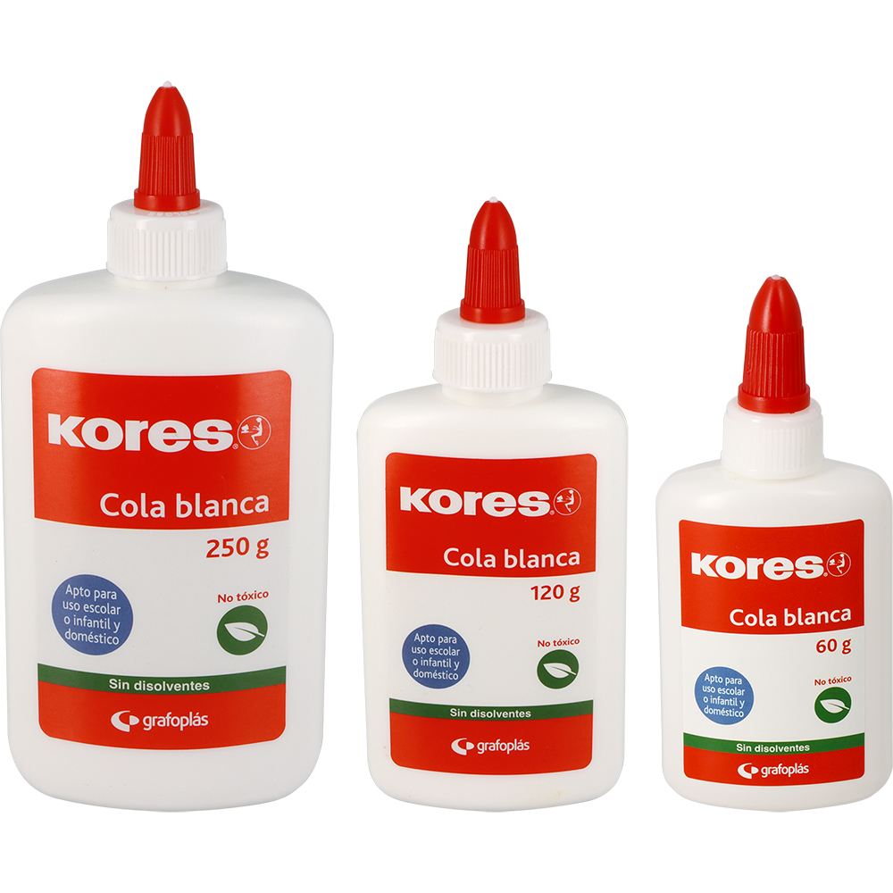 BOTE COLA BLANCA 1000G KORES