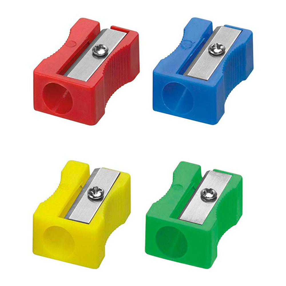 APARA-LÁPIS PLAST. COL.SORTIDOS WESTCOT