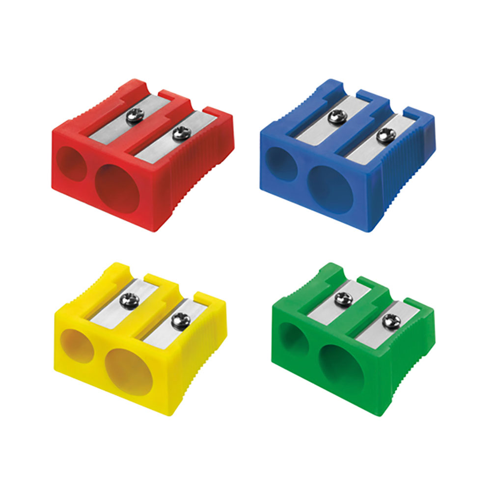 APARA-LÁPIS DUPLO PLAST.SORT.WESTCOTT