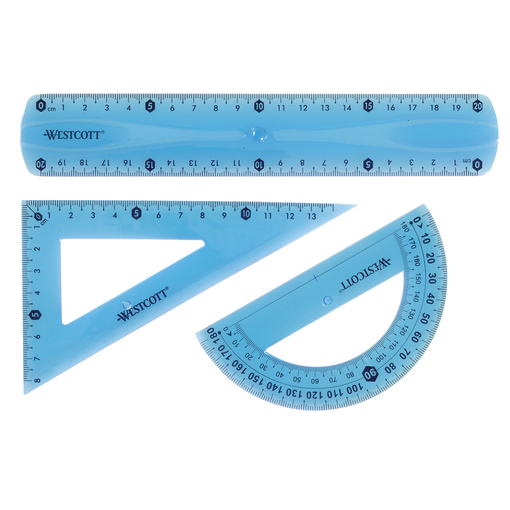 SET PAUTADO 3P FLEX REGUA 20CM+CART+SEMI