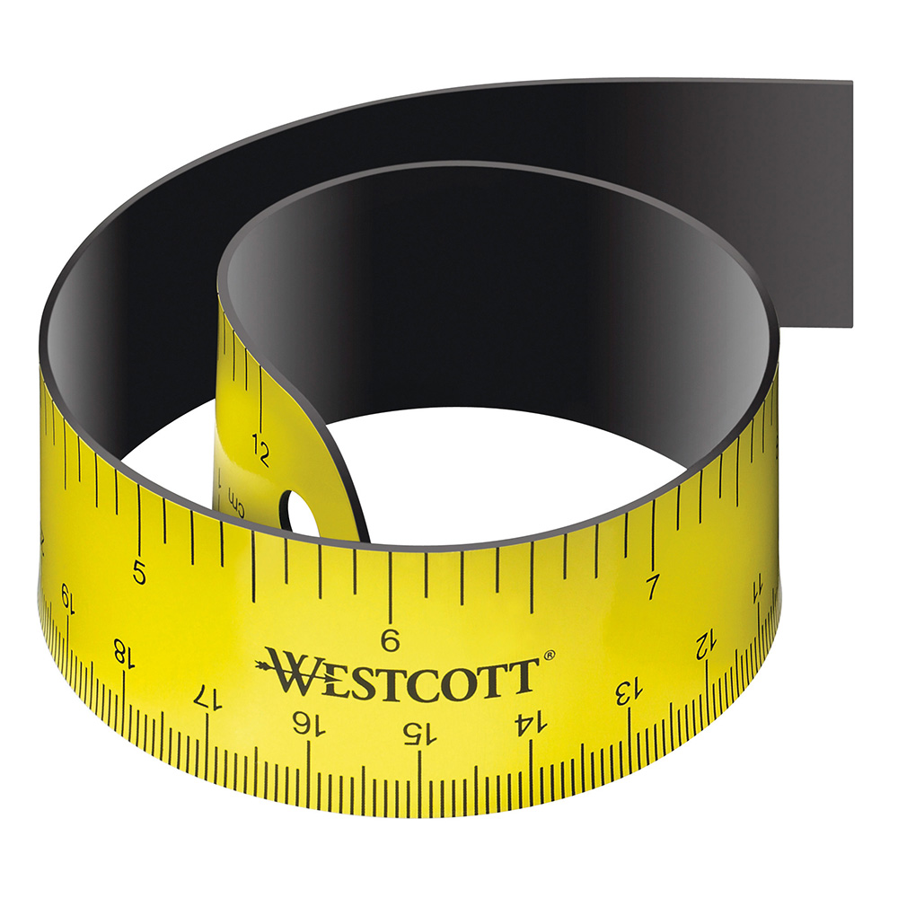 RÉGUA FLEXÍVEL 30CM MAGNÉTICA WESTCOTT