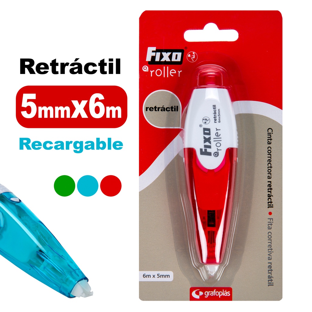 FITA CORRETORA 5MMX6M RETRACT.FIXO SUR