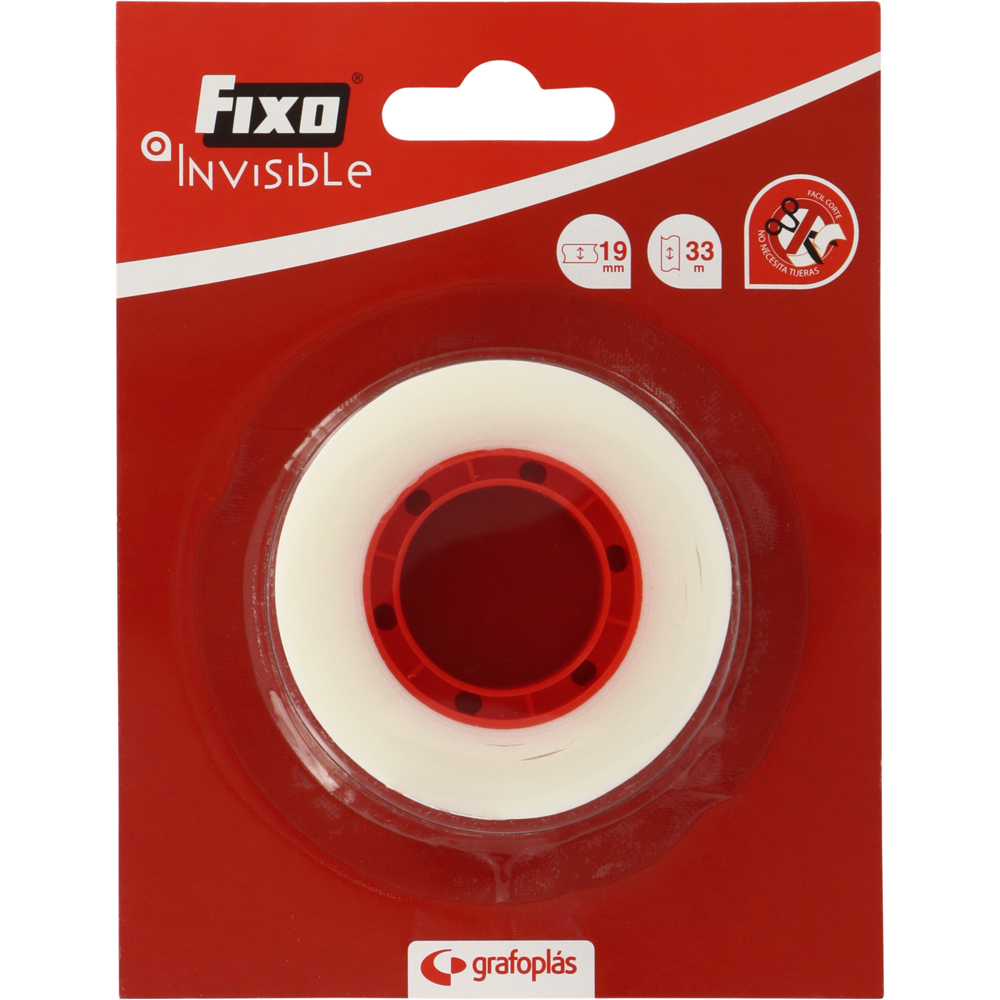 BLS FITA ADESIVA 19MMX33M FIXO INVISI