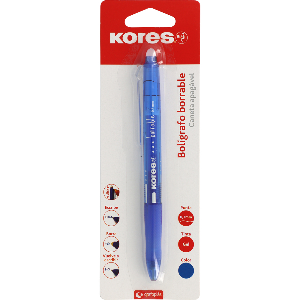 BLS 1 ESF GEL APAGÁVEL AZUL KORES
