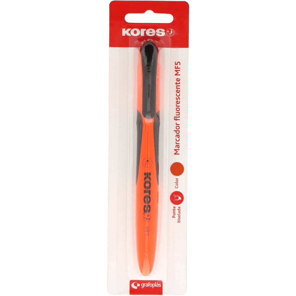 BLS 1MARC FLUOR C/SOFTGRIP MF5 NARAN