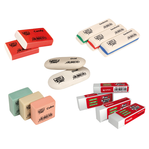 BORRACHA 28X28X13 MM FIXO CUBO