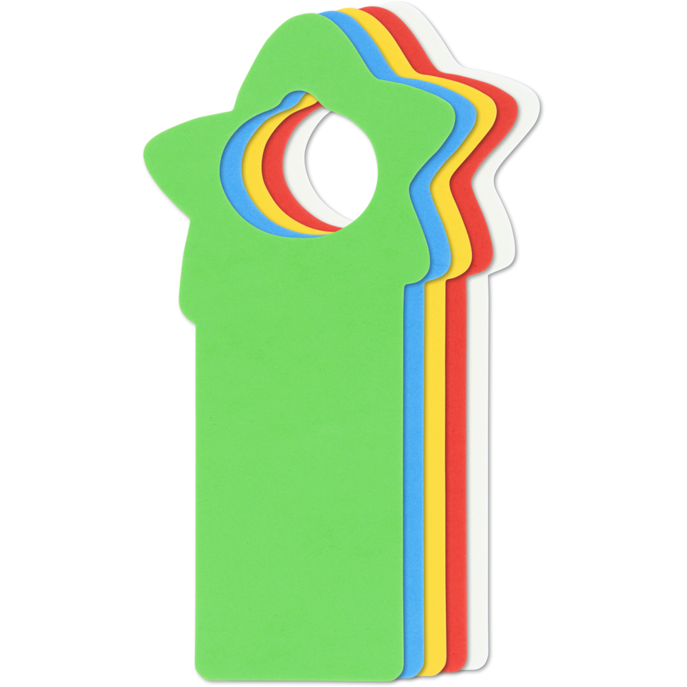 PACK 25 FIGURAS GOMA EVA 2MM CUELGA PUER