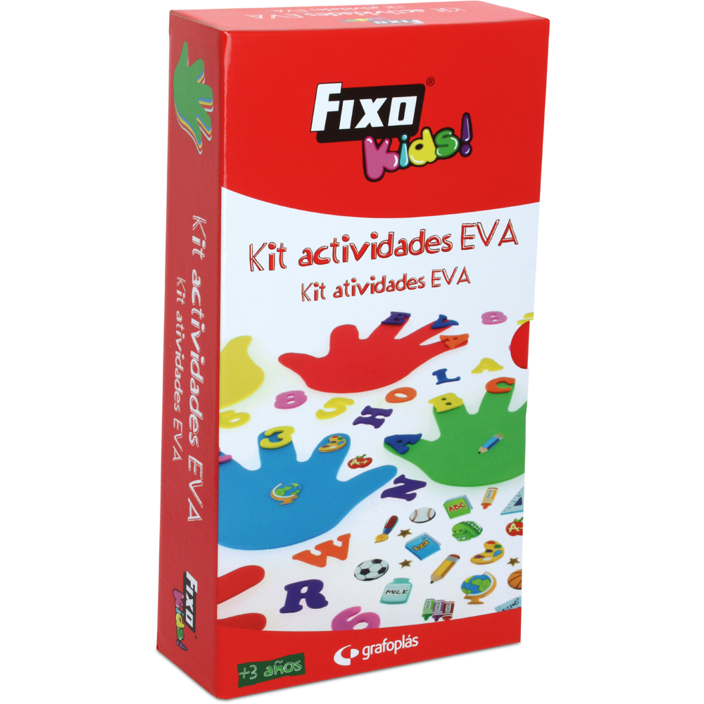 KIT 25 FIG.G.EVA 2MM MANO+STICKS.ADHES.