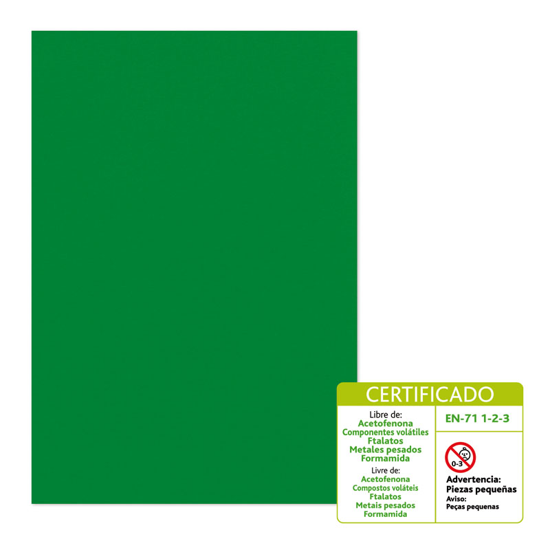 BOLSA 10 LAMINA GOMA EVA 2MM 40X60 V.OSC